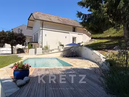 évasion sur les hauteurs de chambéry  2 maisons  jolie vue dégag