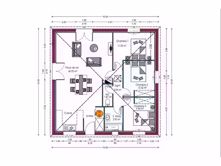 maison à construire à saint-caprais-de-bordeaux (33880)