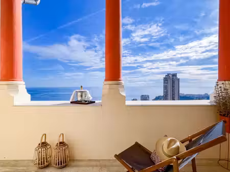 beausoleil - monaco - 3 pièces 105m² - terrasse - vue mer et parking!!!!