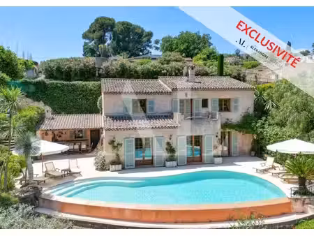 golfe juan collines - villa 5 chambres