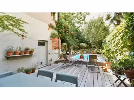 albi centre - maison de ville de 6 chambres - jardin  piscine et garage