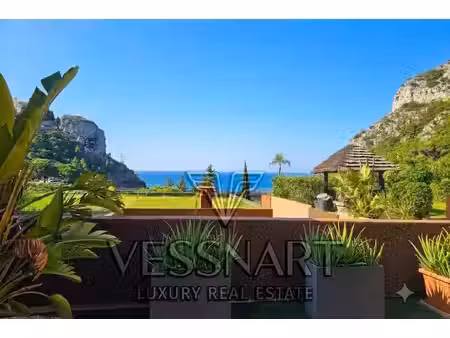 appartement avec vue mer/village dans une residence avec piscine