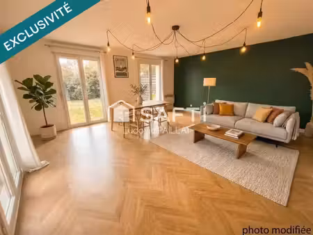 maison 5 pièces avec grand jardin et en très bon état