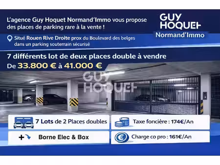 parking / box rouen centre ville