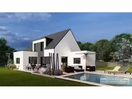 vente maison neuve 5 pièces 128 m² à belz (56550)  548 900 €