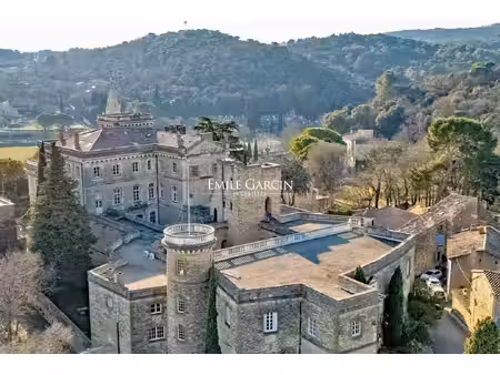 a vendre - château - drôme provençale - position dominante