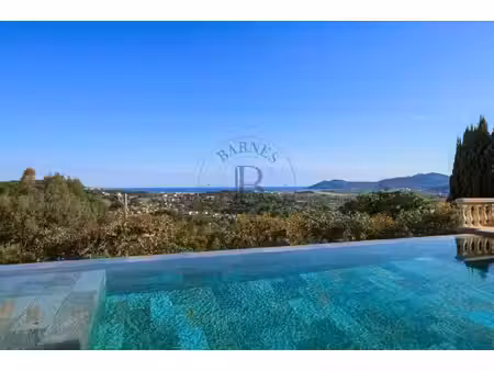 proche mougins - villa provençale renovee - vue mer panoramique
