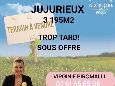 terrain constructible de 3 195m2