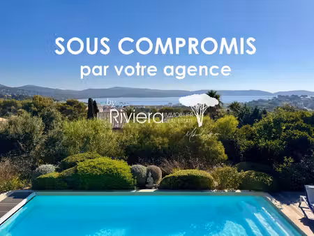 propriété avec piscine et vue mer !