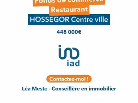 vente locaux professionnels 0 pièces à soorts-hossegor (40150)  448 000 €