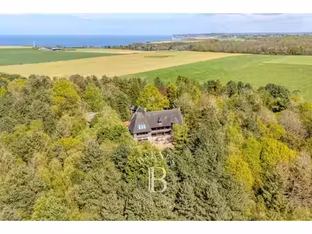 yport - manoir contemporain son bois privé avec accès à la plage