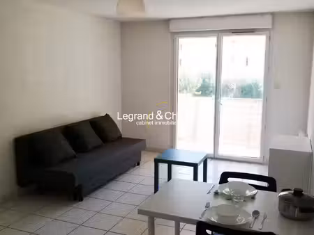 t2 meublé parking + balcon agen sud 47000