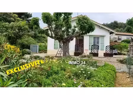exclusivite - maison 4 faces de 80 m² sur 595 m² + terrain constructible non viabilisé de.