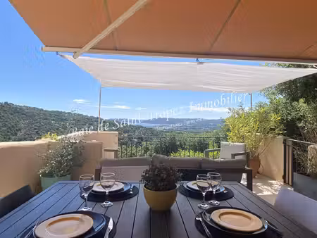 succomberez vous au charme de cet appartement et de sa vue mer ?