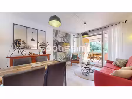 cap d'agde – secteur malfato -t2 en rez-de-chaussée vue sur le jardin avec parking...