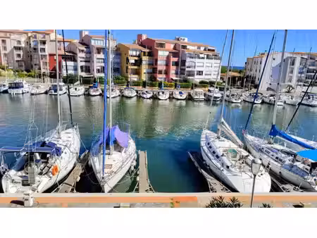 le cap d'agde : Île des pêcheurs  entièrement rénové  climatisé  avec mezzanine et ve