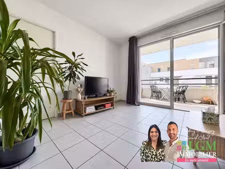 montpellier sabines – terrasse plein sud & parking – t2 dpe b