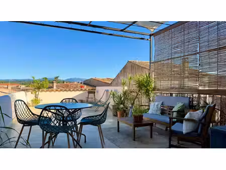 clermont-l'hérault (34) – appartement 4 pièces avec grande terrasse et vue panoramique