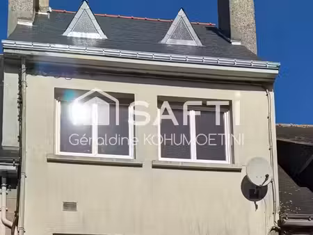 gourin centre  maison 3 chambres avec grenier