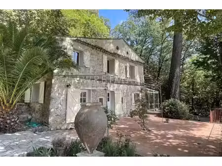 mas en pierre avec vue panoramique - seillans