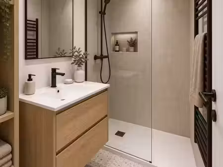 quartier amphitéatre avec un vrai extérieur