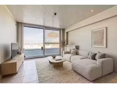 appartement clé sur porte avec 2 chambres sur la digue de mer à zeebrugge