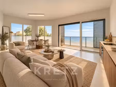 appartement en première ligne