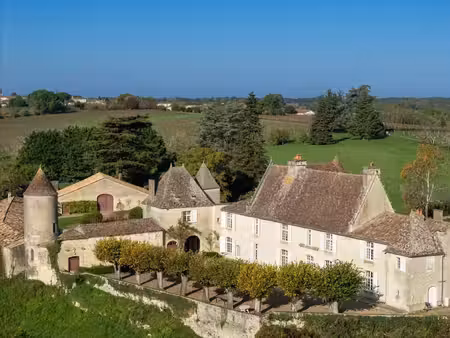 exceptionnel domaine près de saint-emilion comprenant un château historique entouré de 111