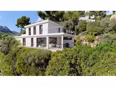 villa contemporaine de luxe avec vue mer panoramique à 360°  4 chambres  piscine et..