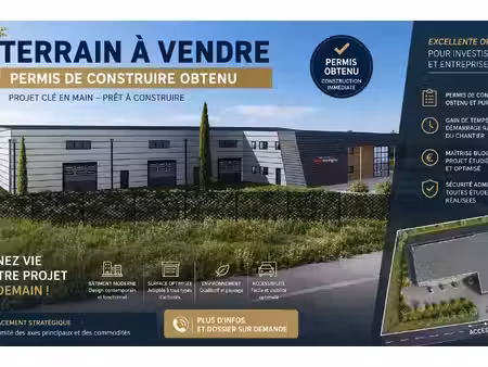 83460 les arcs acces poid lourd   semi ....pc possible 2500m2