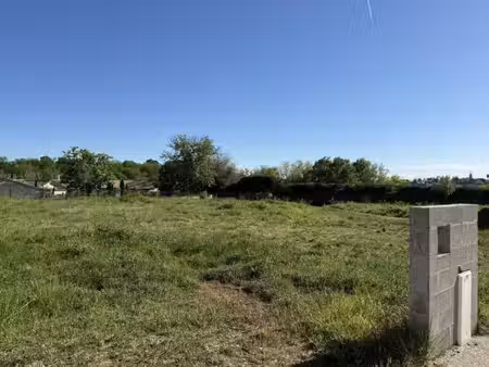terrain à bâtir à loupes (33370)