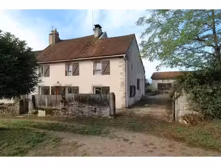 le val larrey (21390). maison en pierre p6 de 178 m² à vendre + dépendances  terrain de...