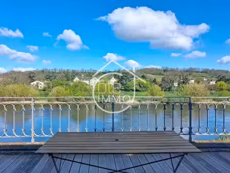 ste foy  coeur bastide : belle maison citadine au fil de l''eau