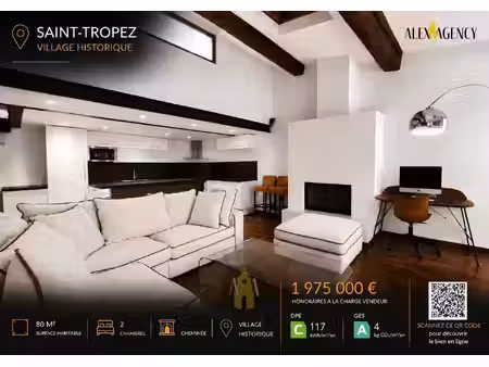 maison de village 90m2 saint-tropez