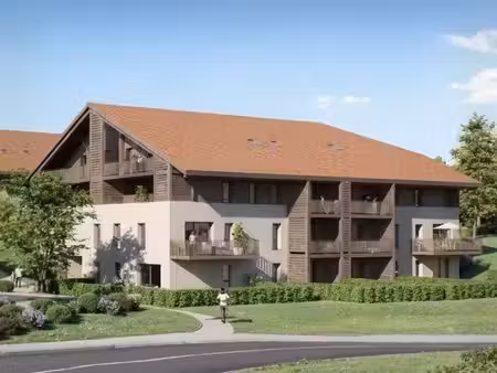 st paul en chablais appartement t4 avec terrasse  idealement situe en plein centre