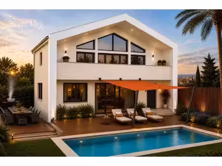 exceptionnelle propriété contemporaine de prestige à saint cyr sur mer - lecques