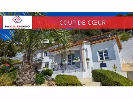 vente villa de 6 pièces  vue mer panoramique  piscine terrain paysagé