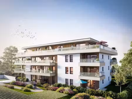 à vendre à thonon-les-bains : grand appartement avec a&p immobilier