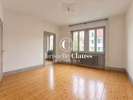 appartement 3 pièces rez-de-chaussée de 60 1m² strasbourg  quartier saint florent  rue des