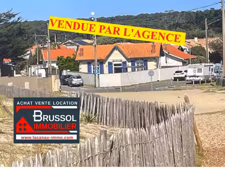 vendue par l'agence lacanau océan agence brussol