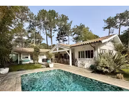 cap-ferret  entre bassin et océan  ravissante villa en bois  4 chambres  3 salles d'eau ..