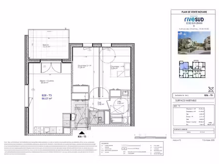appartement t3 neuf