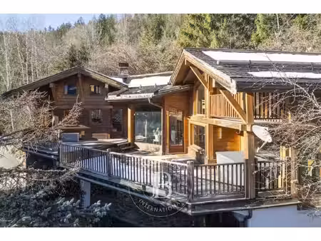 barnes chamonix - exclusivite - les houches- coupeau - chalet 4 chambres - terrain de 2...