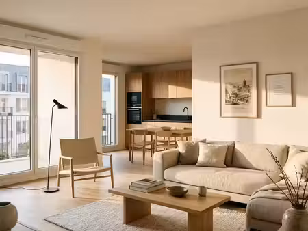meaux foch / patis – 3 pièces environ 70m² avec balcon – livraison immédiate  proche centr