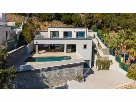 villa contemporaine • vue mer •