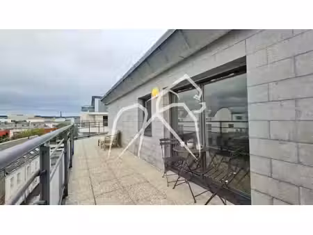 appartement t3 de 54 m² avec terrasse de 40 m² | rouen (76100)