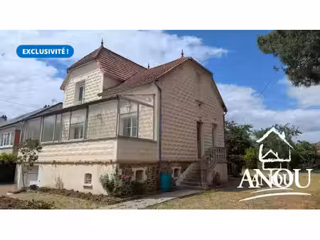 maison de caractère avec dpe c  3 chambres et sous-sol total