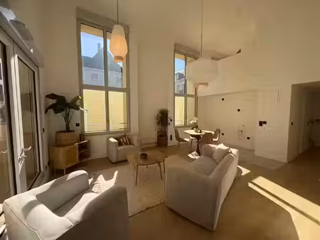 lorient centre – superbe duplex t3 avec terrasse  parking et caves – résidence trésor