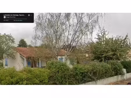 vente maison la boissiere de montaigu  109m² 4 pièces 178 000€ avec garage