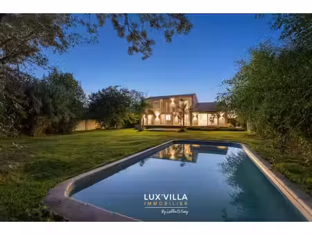 villa contemporaine avec grand terrain